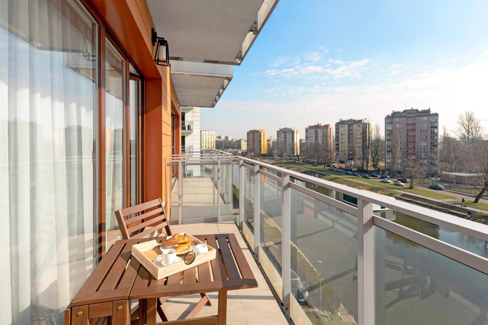 Aura - Riverside & Parking By Downtown Apartments Gdaňsk Exteriér fotografie