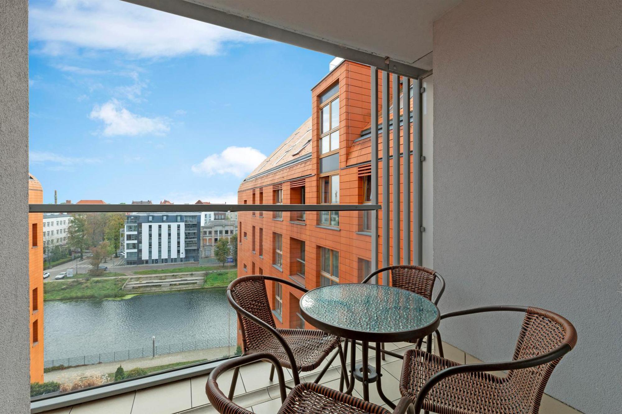 Aura - Riverside & Parking By Downtown Apartments Gdaňsk Exteriér fotografie