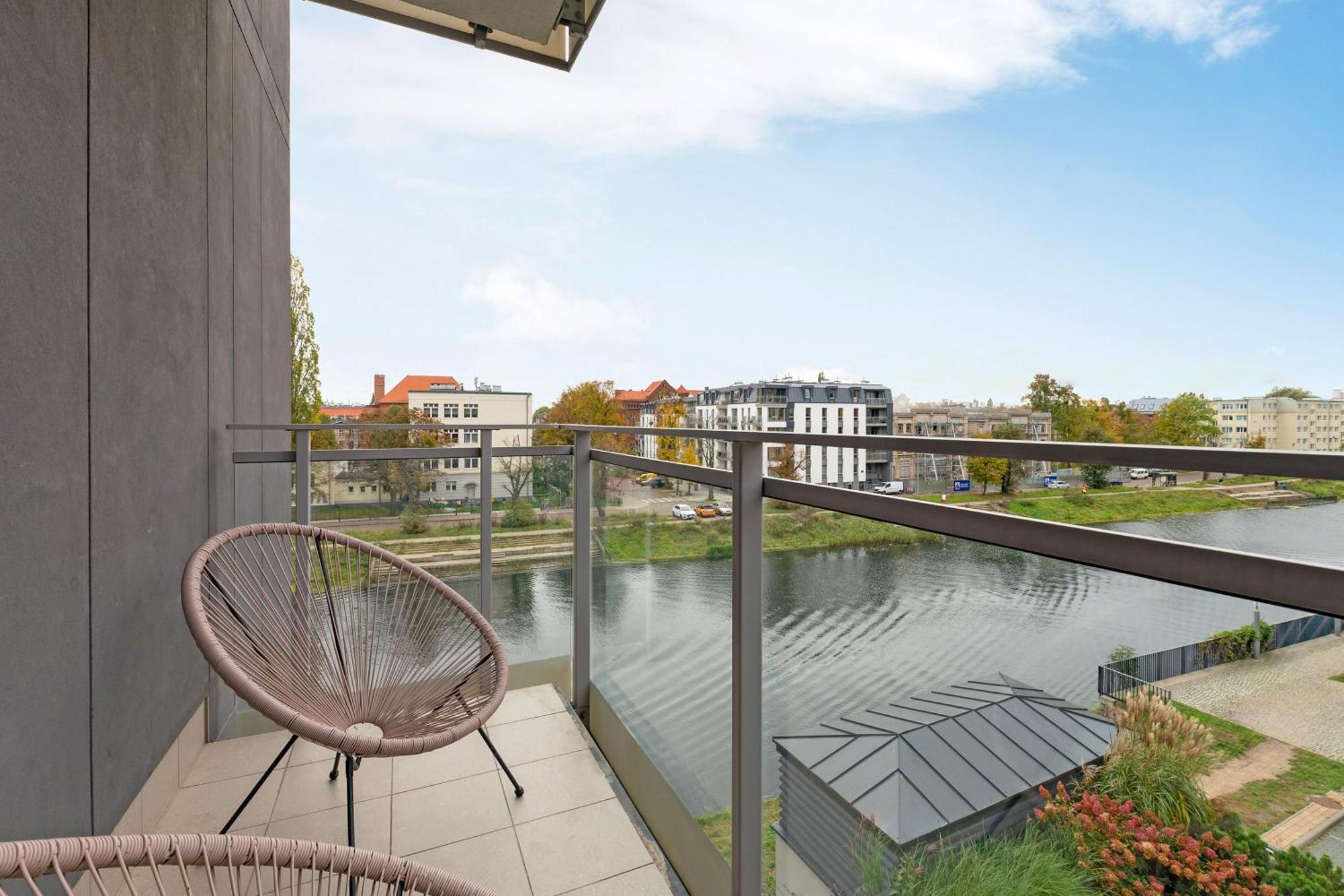Aura - Riverside & Parking By Downtown Apartments Gdaňsk Exteriér fotografie