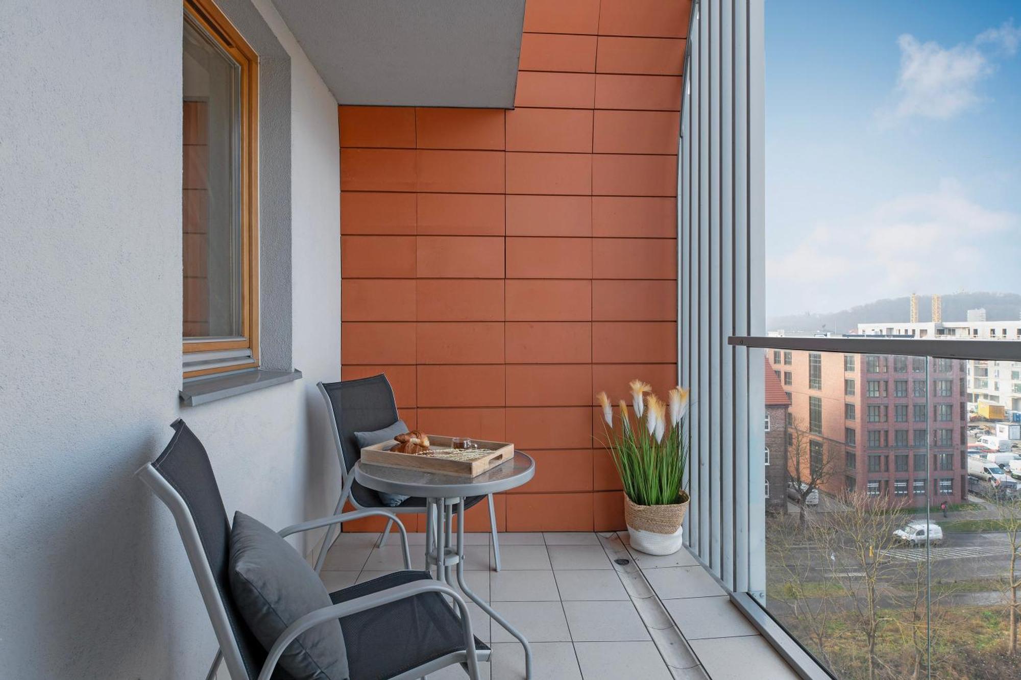 Aura - Riverside & Parking By Downtown Apartments Gdaňsk Pokoj fotografie